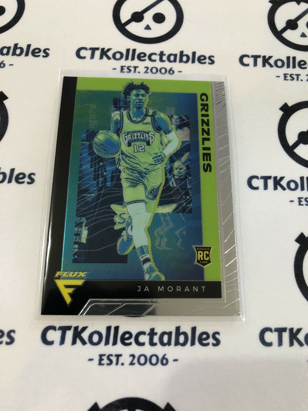 Ja Morant RC #595 2019-20 NBA Chronicles Flux