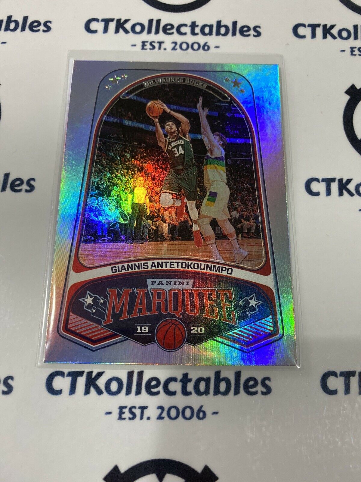 Giannis Antetkounmpo #248 2019-20 NBA Chronicles marquee