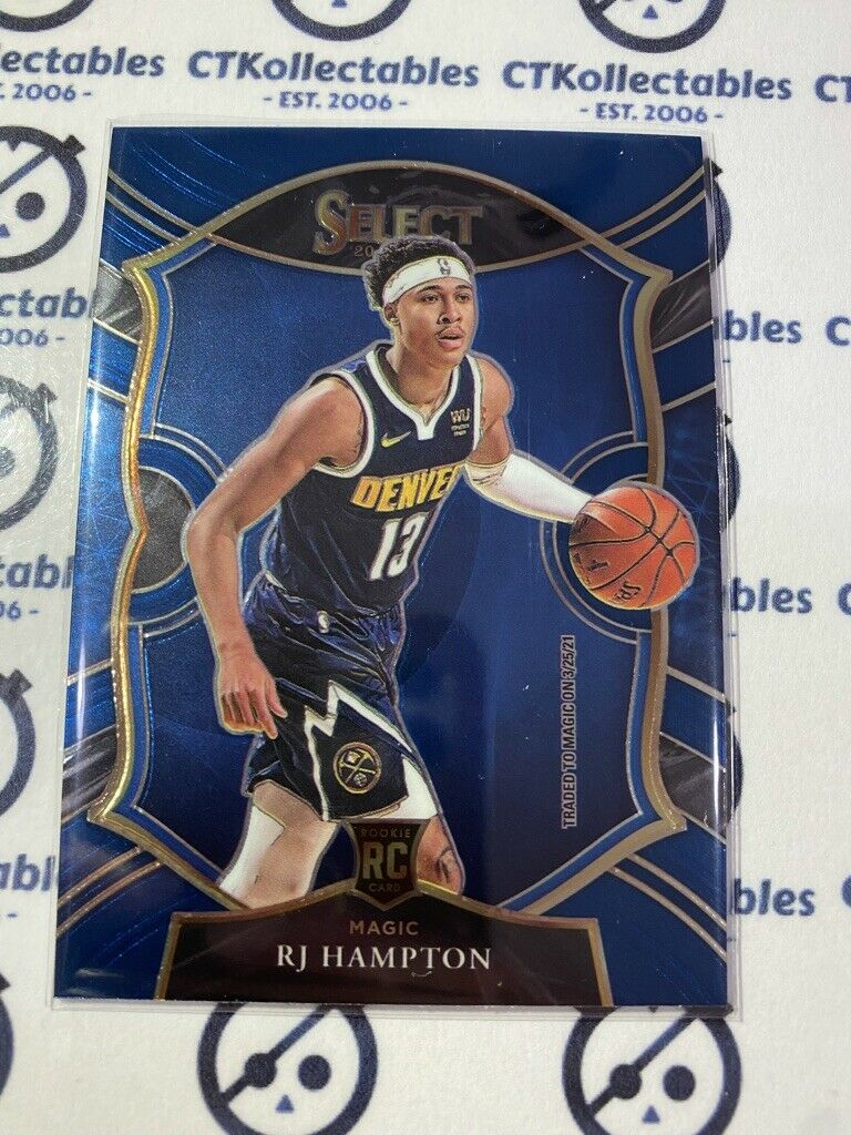 2020-21 Panini NBA Select Blue RJ Hampton Concourse #84 RC Magic