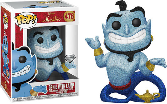 Genie With Lamp Diamond Collection - Aladdin #476 Funko POP!