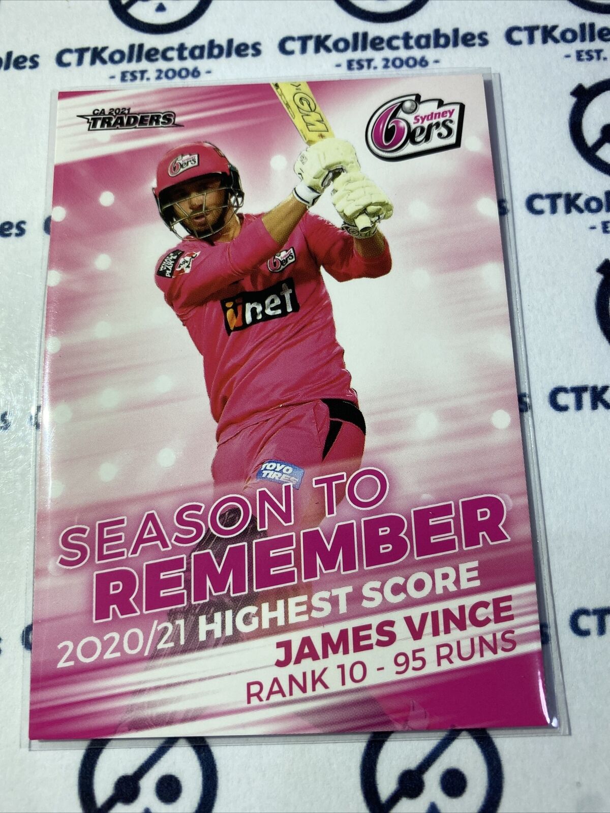 2021/2022 TLA Cricket Traders Season To Remember #STR30/30 James Vince