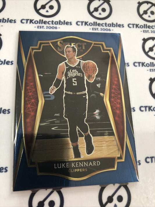 2020-21 Panini NBA Select Blue Premier Level Luke Kennard #159 Clippers