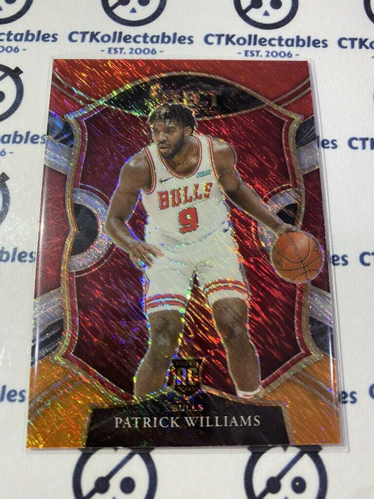 2020-21 Panini NBA Select Concourse Patrick Williams Red white orange #64 RC