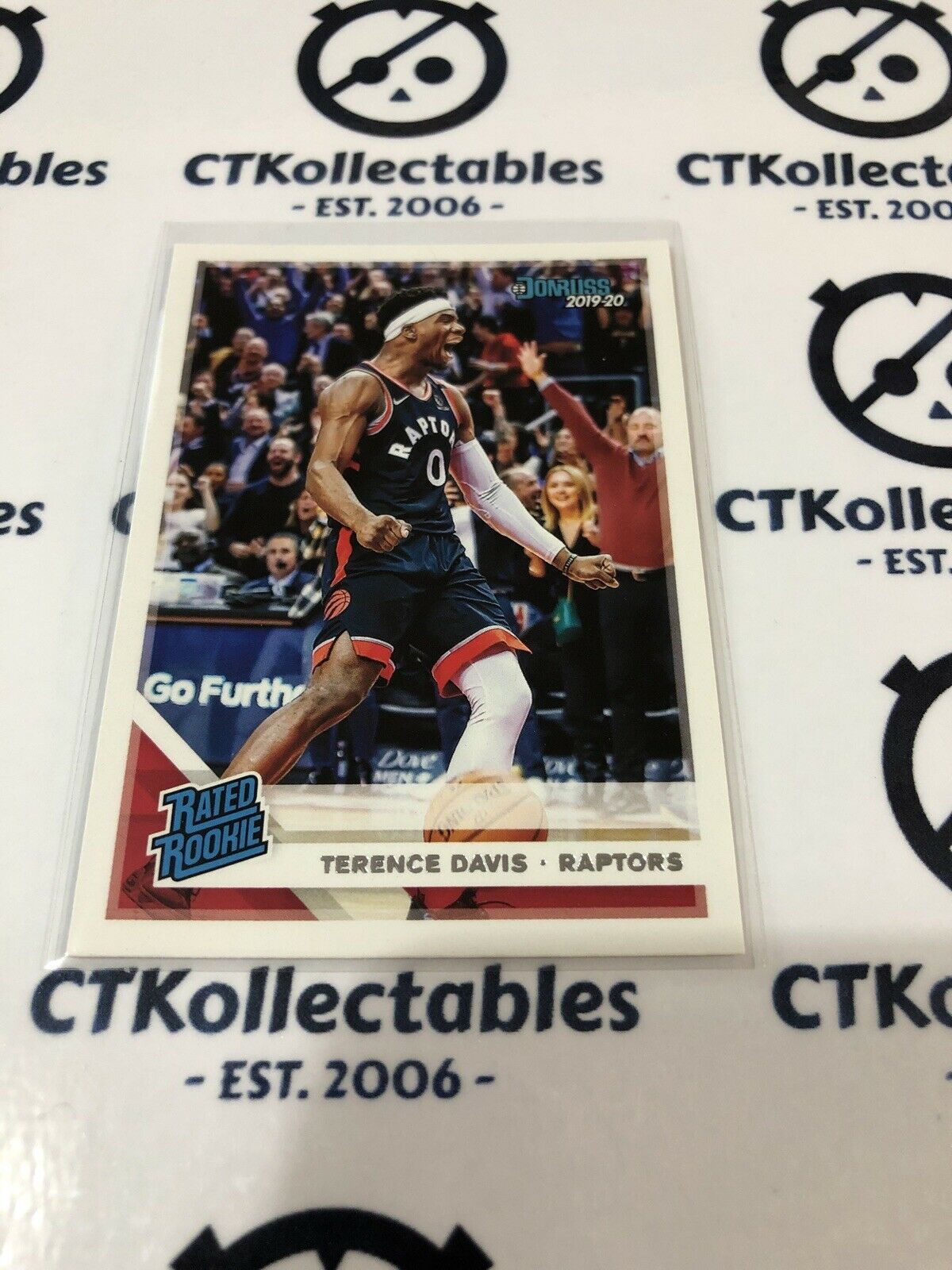 terence Davis Rated Rookie #200 2019-20 NBA Chronicles Donruss