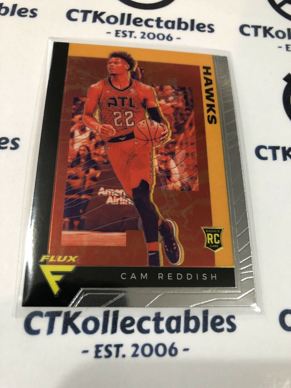 Cam Reddish RC #587 2019-20 NBA Chronicles FLUX