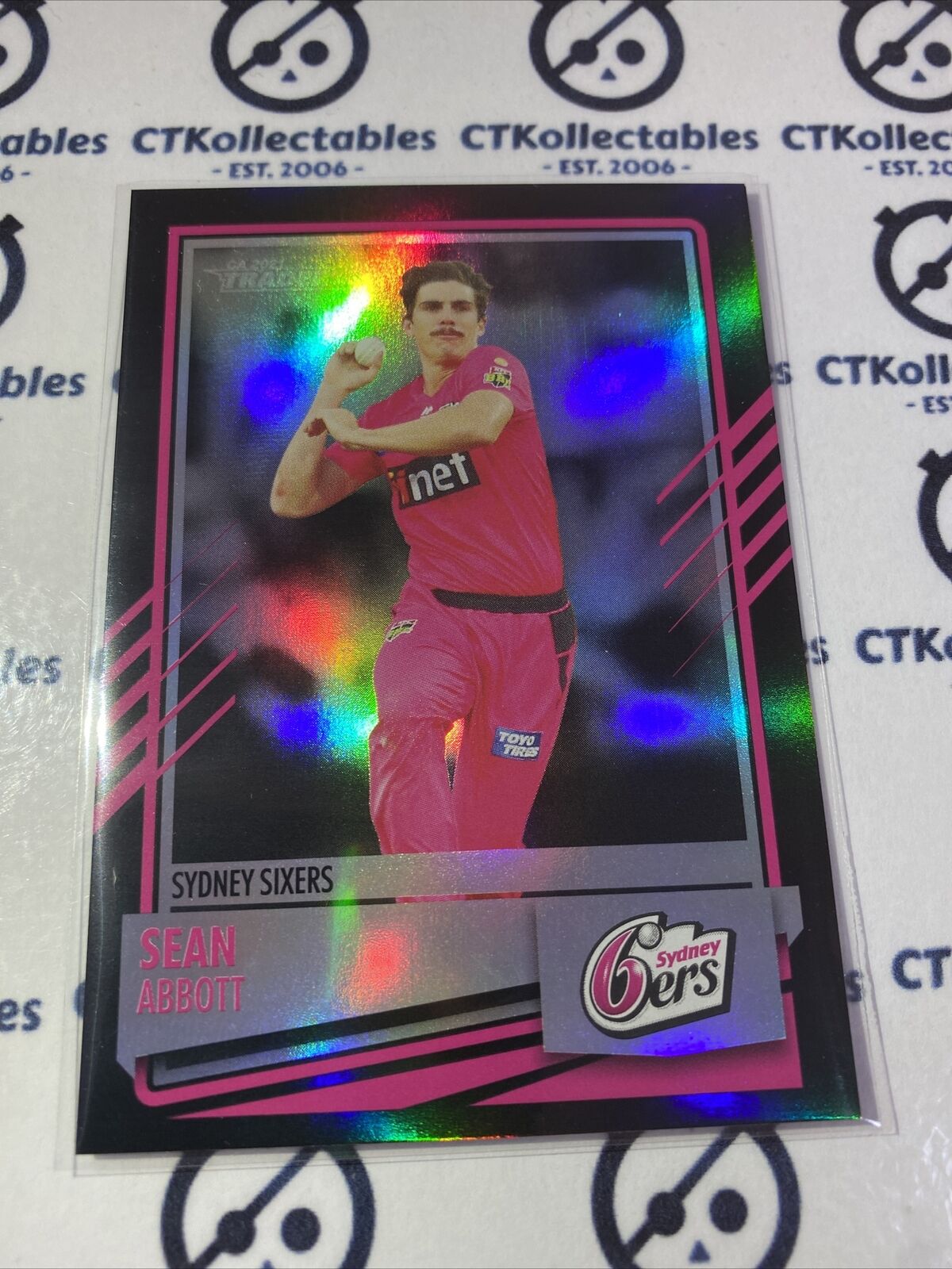 2021/2022 TLA Cricket Traders silver Parallel #P130 Sean Abbott