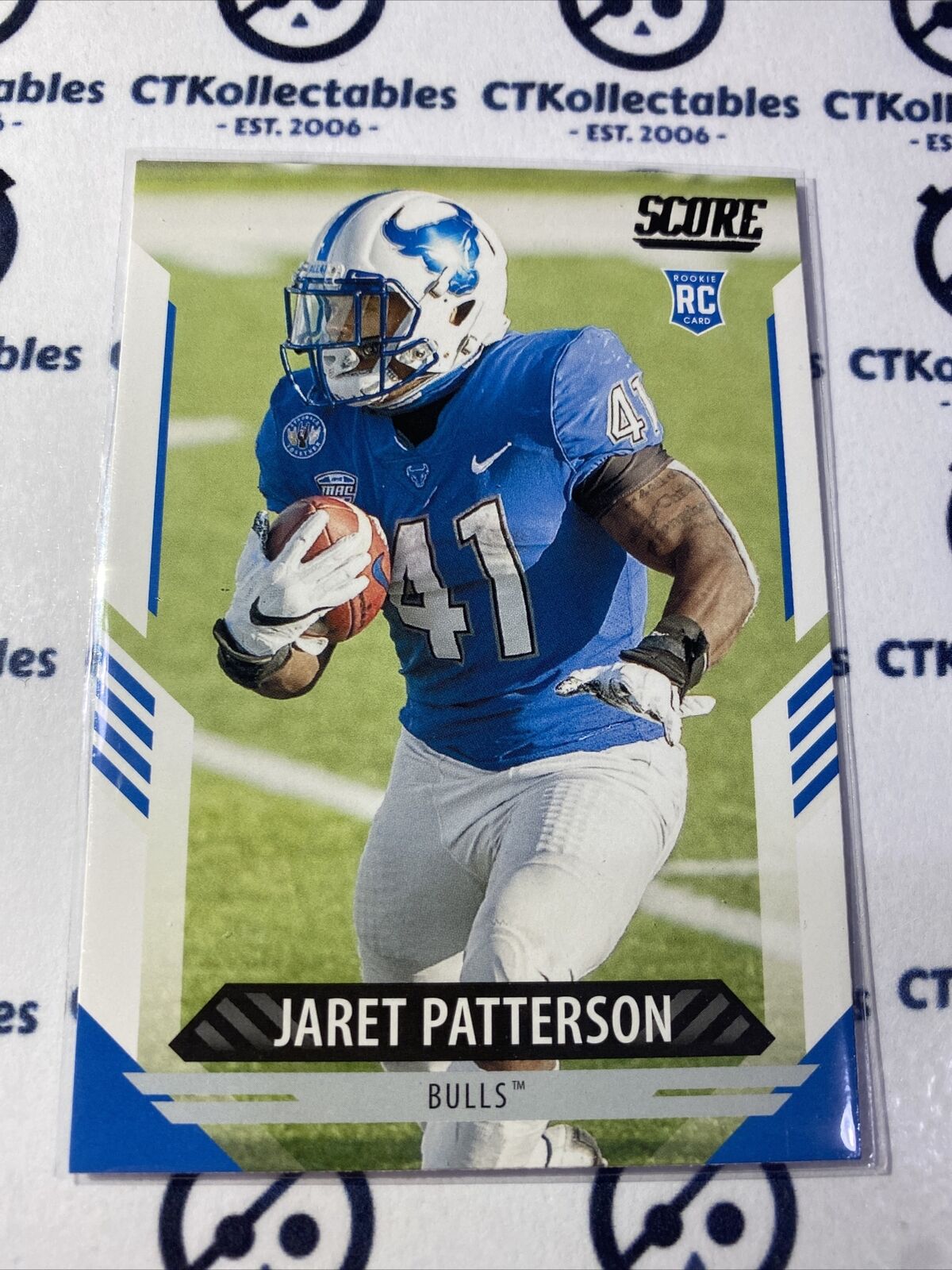 2021 NFL Score Rookie Card Jaret Patterson #321 RC Washington