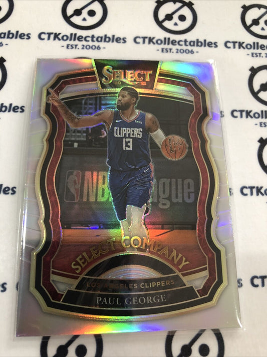 2020-21 Panini NBA Select Paul George Select Company Silver Prizm #23