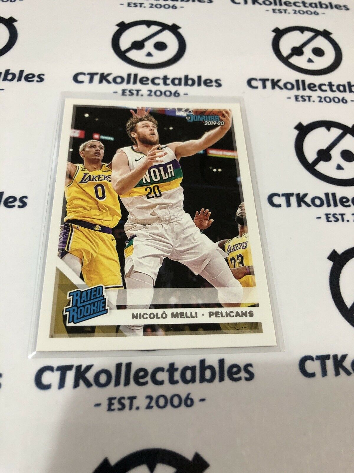 Nicolò Melli RC #197 Rated Rookie 2019-20 NBA Chronicles Donruss