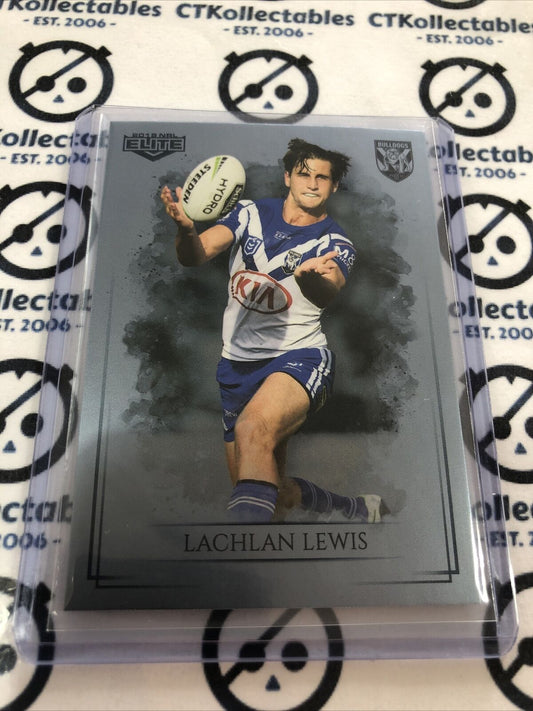 2019 NRL Elite Silver Special Parallel Lachlan Lewis SS024 Bulldogs