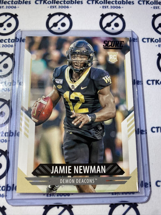 2021 NFL Score Rookie Card Jamie Newman #307 RC Eagles