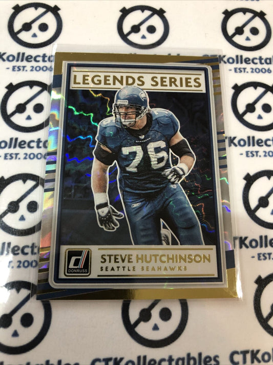 2020 NFL Donruss Legend Series Steve Hutchinson LS-SH Seahawks