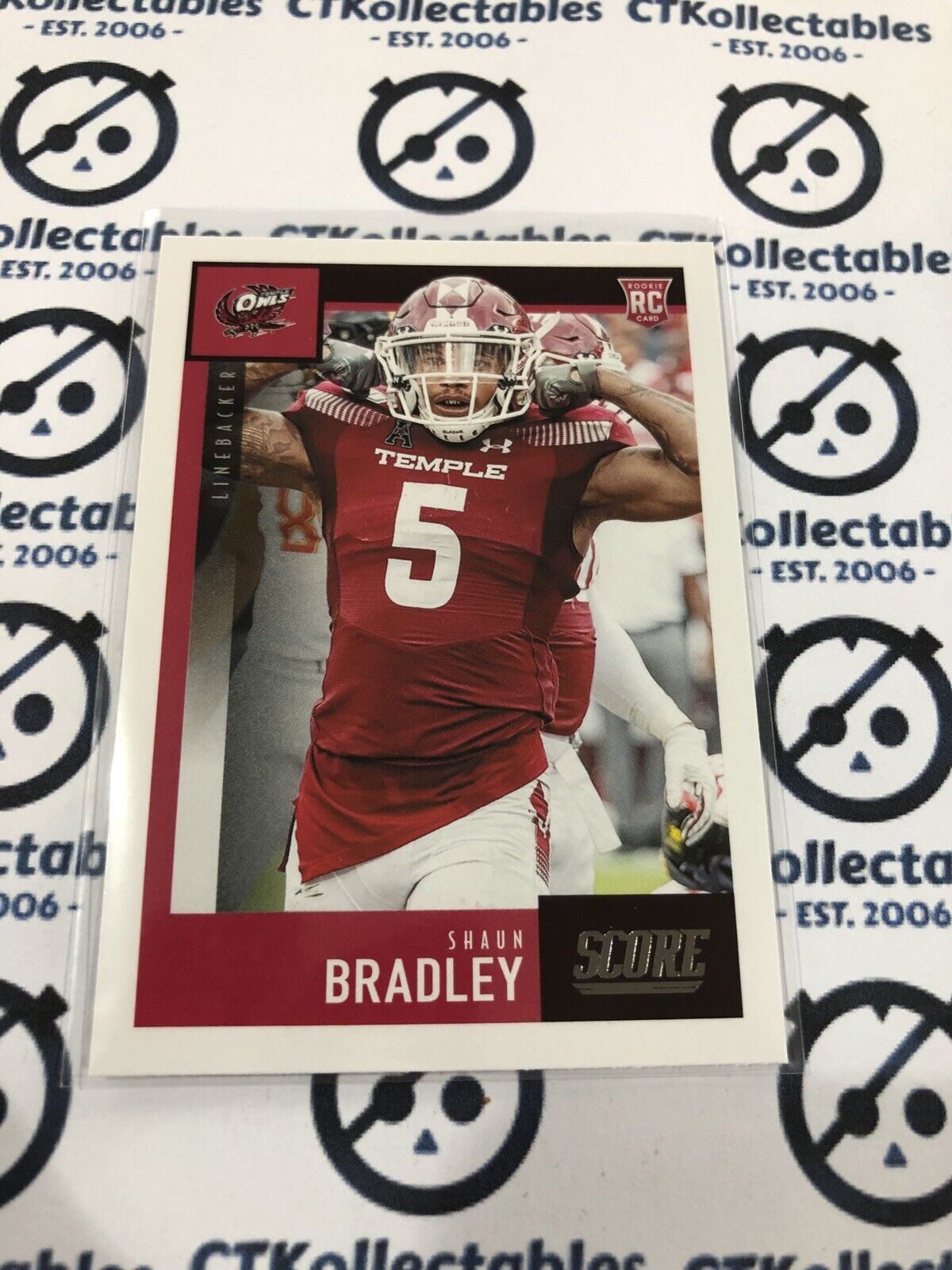 2020 NFL Panini SCORE Shaun Bradley RC #373 Eagles