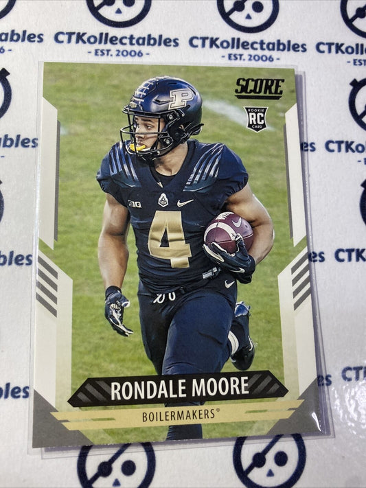 2021 NFL Score Rookie Card Rondale Moore #329 RC Cardinals