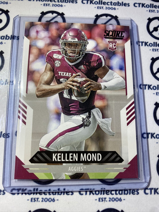 2021 NFL Score Rookie Card Kellen Mond #308 RC Vikings