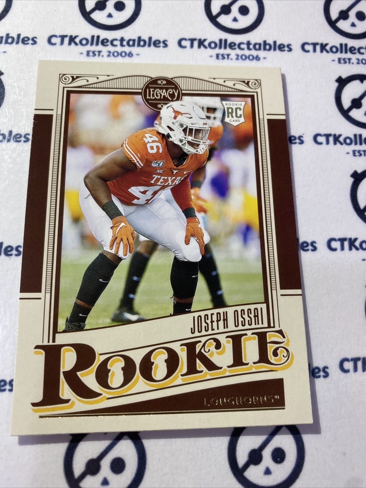 2021 NFL Legacy Rookie Joseph Ossai #197 Bengals RC