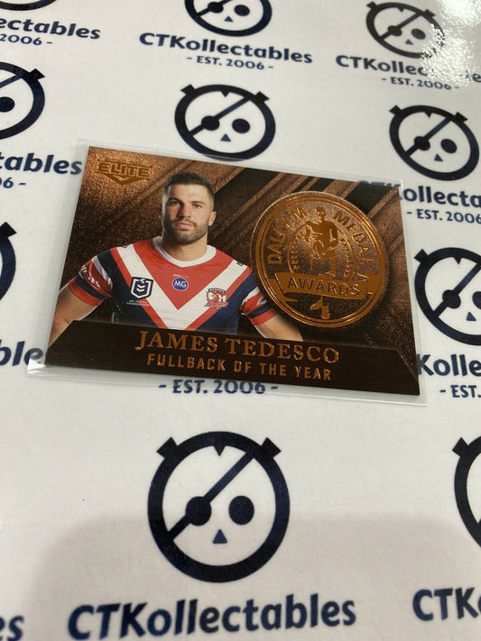 2020 NRL Elite Daly M James Tedesco DM02 Roosters