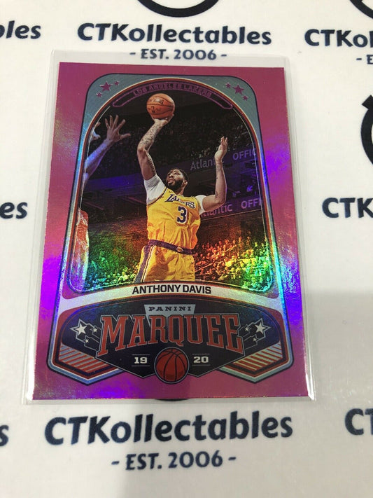 2019-20 NBA Chronicles Marquee Anthony Davis Pink Lakers #260
