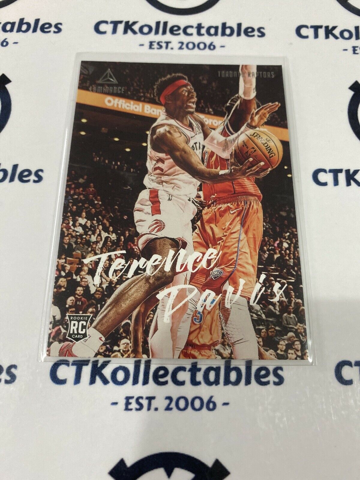 Terence Davis RC #138 2019-20 NBA Chronicles Luminance