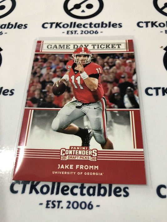 2020 NFL Contenders Draft Picks Game Day Ticket #12 Jake Fromm Bills