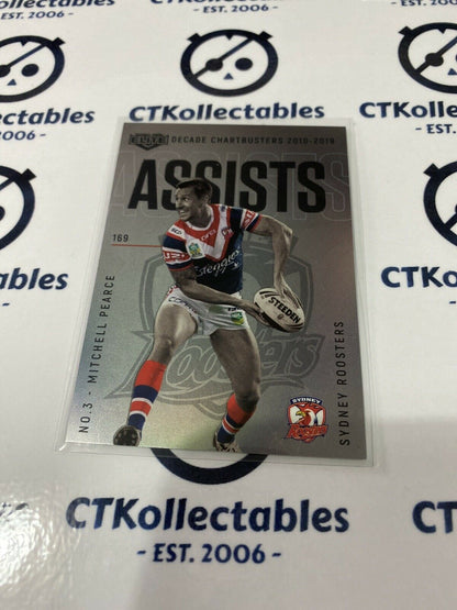 2020 NRL Elite Decade Chartbusters Mitchell Pearce DC-09 Roosters