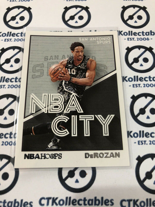 2019-20 Panini Hoops NBA CITY DeMar DeRozan #15 Spurs