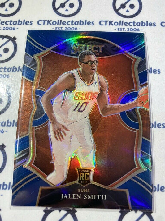 2020-21 Panini NBA Select Jalen Smith Blue Silver Prizm Concourse #70 Suns