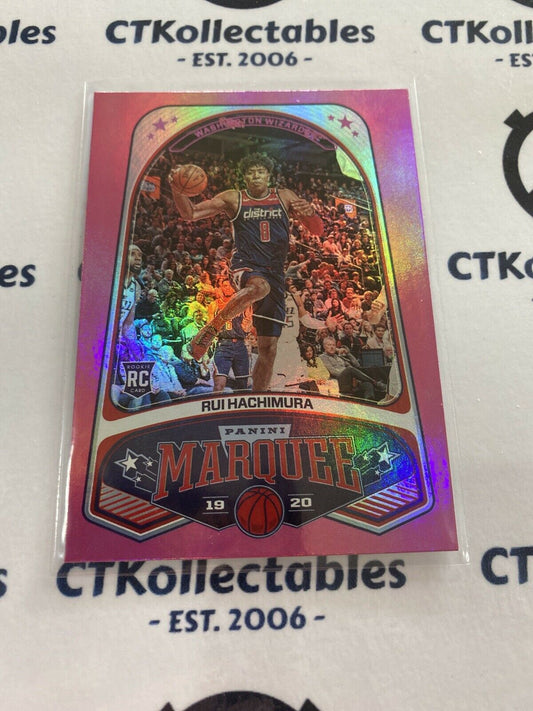 Rui Hachimura Pink #265 2019-20 NBA Chronicles Marquee