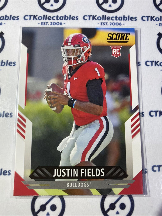 2021 NFL Score Rookie Card Justin Fields #360 RC Bears