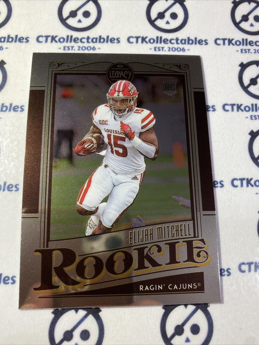 2021 NFL Legacy Rookie Premium Elijah Mitchell #188 49ers