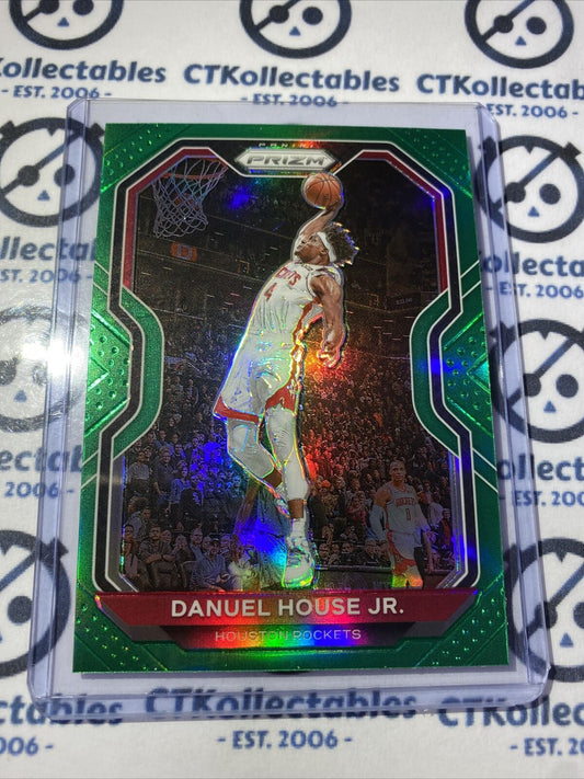 2020-21 NBA Prizm Danuel House Jr. Green Prizm #80 Rockets