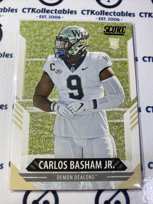 2021 NFL Score Rookie Card Carlos Basham Jr. #347 RC Bills