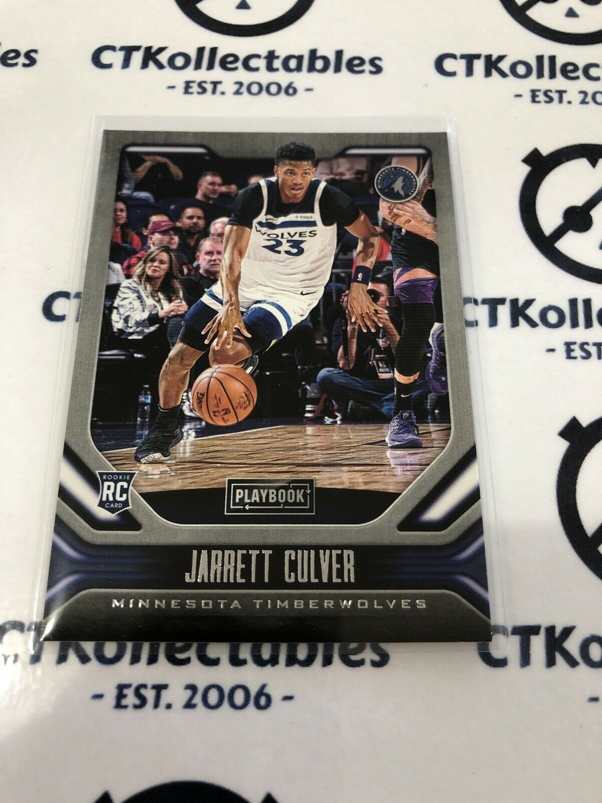 2019-20 NBA Chronicles Playbook Jarret Culver RC #173 Timberwolves