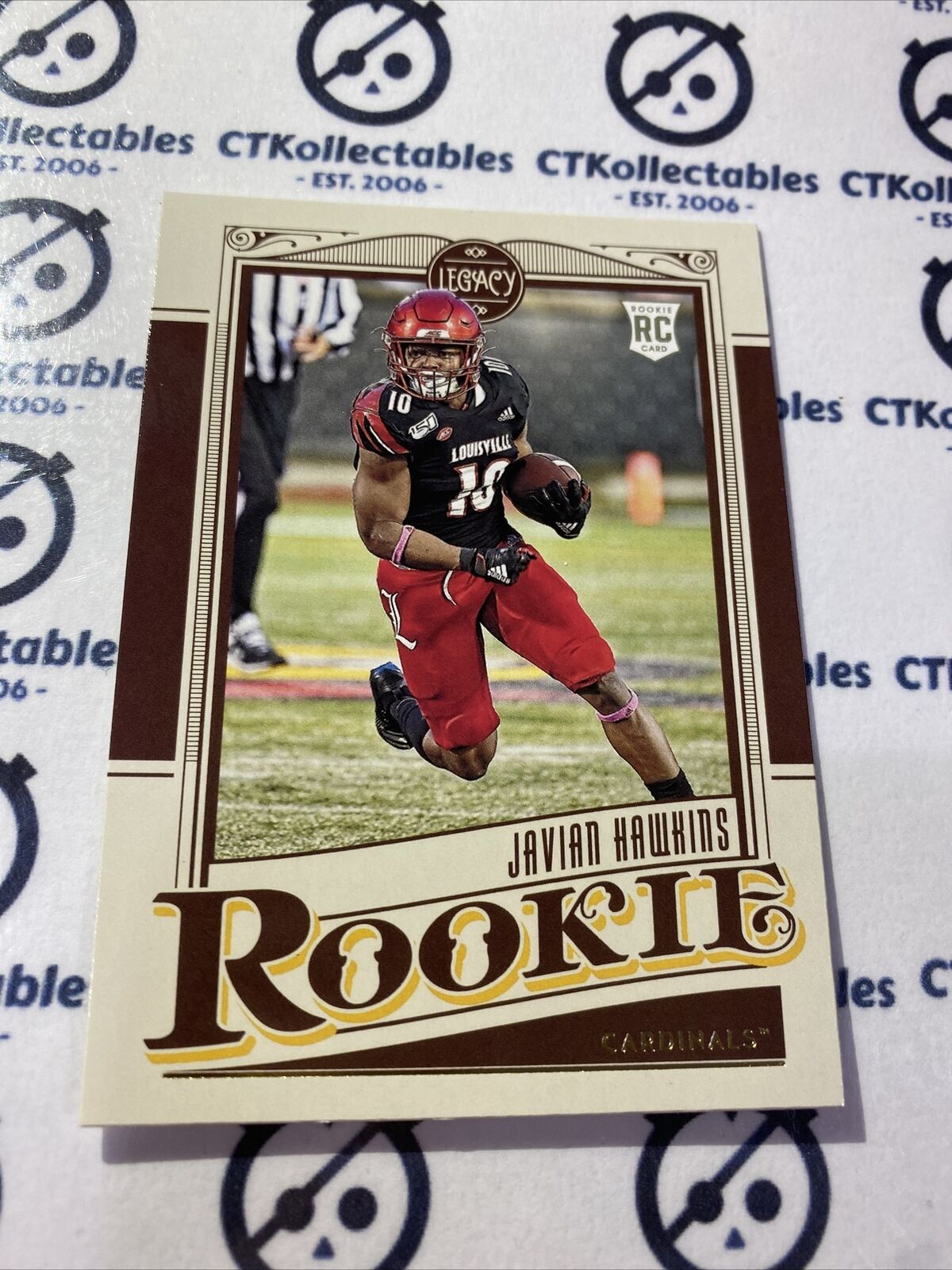 2021 NFL Legacy Rookie Javian Hawkins #169 Cardinals RC