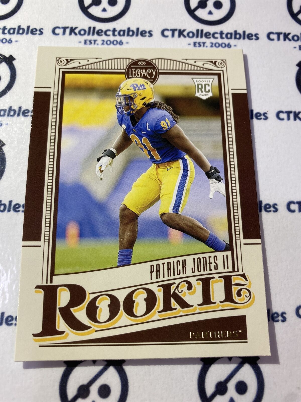 2021 NFL Legacy Rookie Patrick Jones II #186 Vikings RC