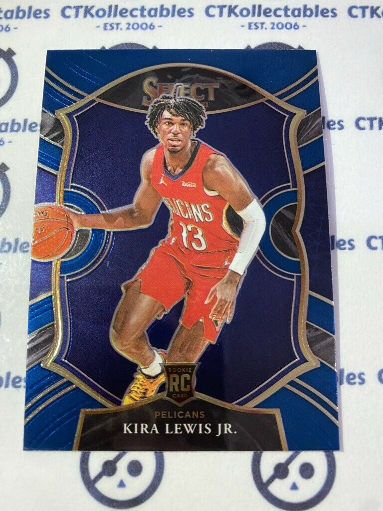 2020-21 Panini NBA Select Blue Kira Lewis Jr. Concourse #73 RC Pelicans