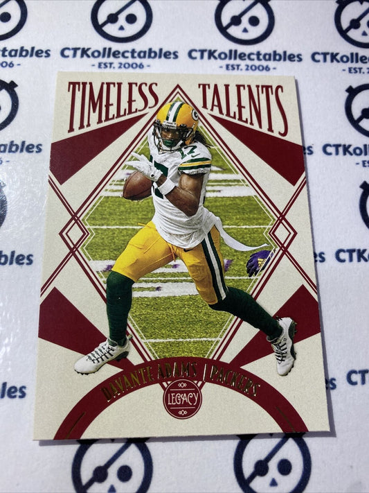2021 NFL Legacy Timeless Talents Davante Adams #TR-4 Packers