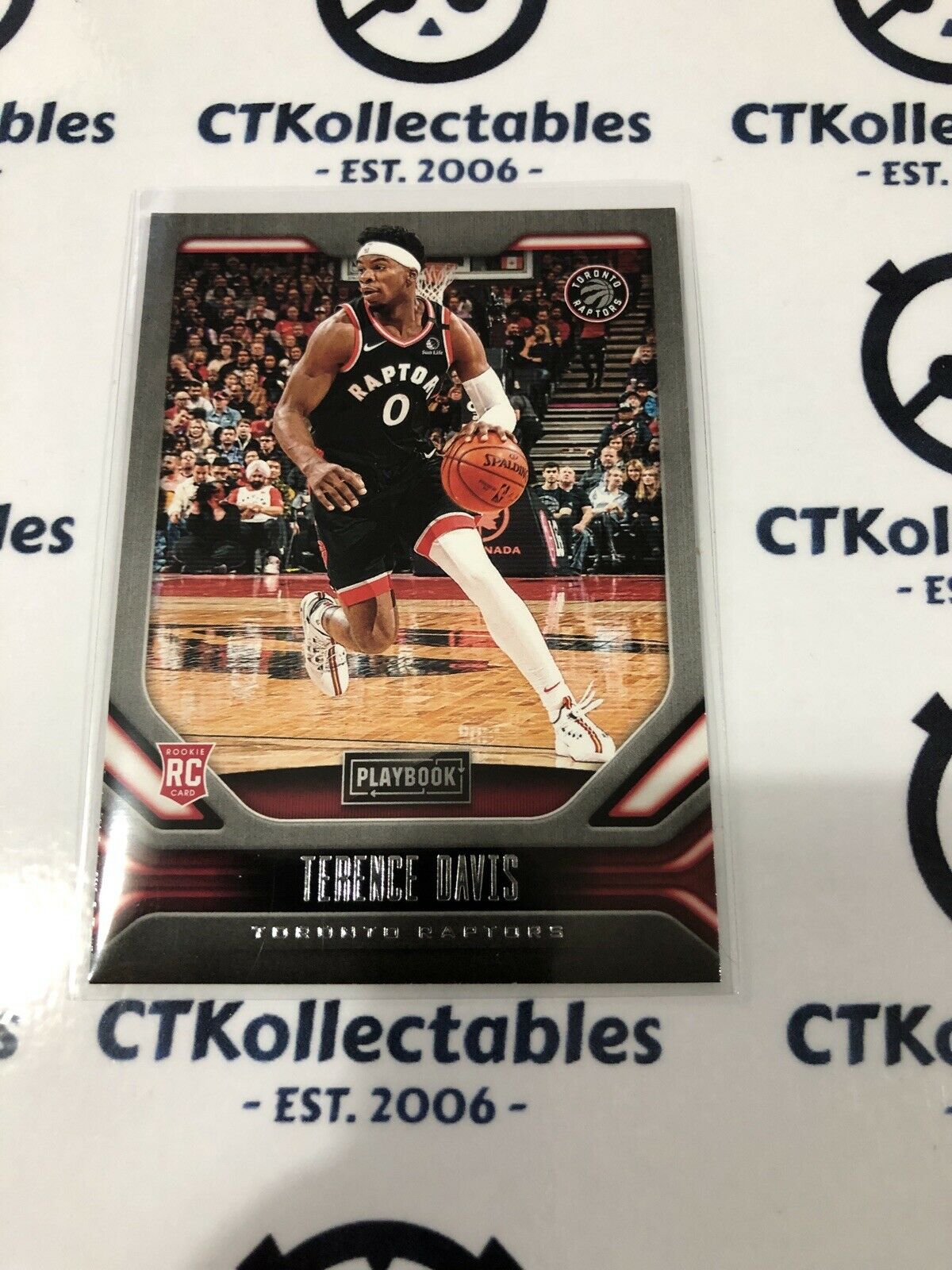 2019-20 NBA Chronicles Playbook Terence Davis RC #177 RAPTORS