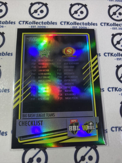 2021/2022 TLA Cricket Traders silver Parallel #P156 Checklist
