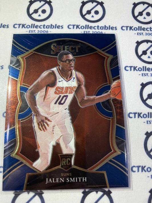 2020-21 Panini NBA Select Jalen Smith Blue RC Concourse #70 Suns