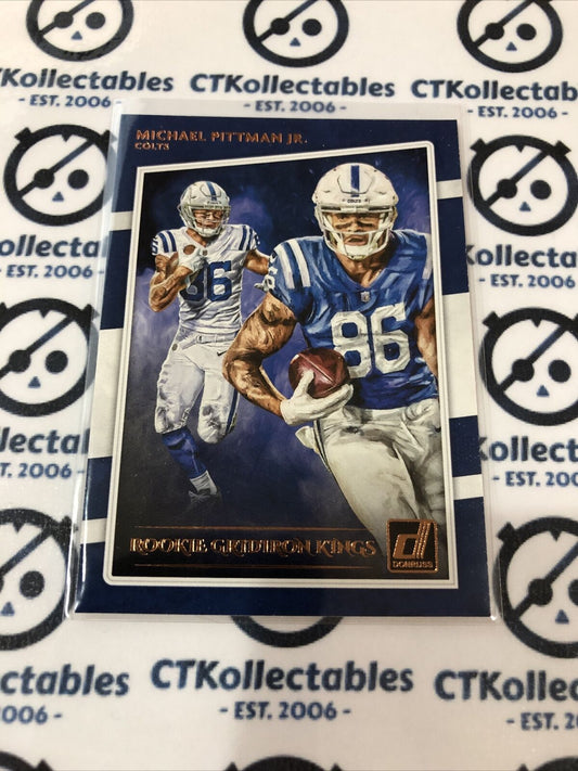 2020 NFL Donruss Rookie Gridiron Kings Michael Pittman Jr RGK-MPJ Colts