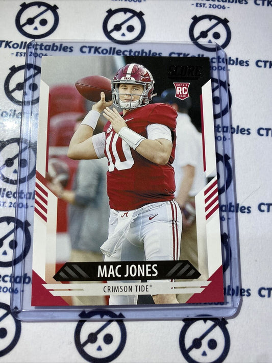 2021 NFL Score Rookie Card Mac Jones #306 RC Patriots
