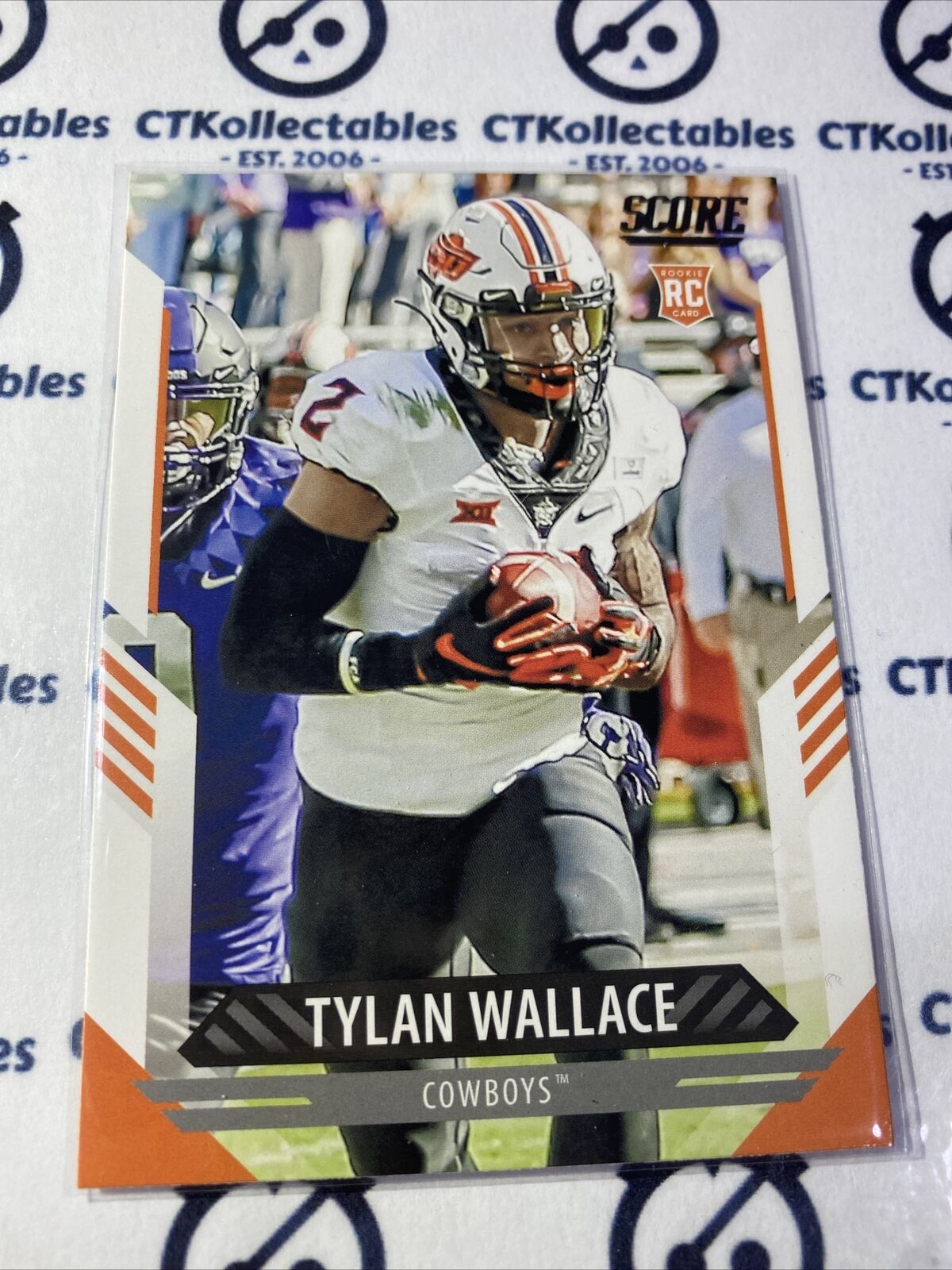 2021 NFL Score Rookie Card Tylan Wallace #332 RC Ravens