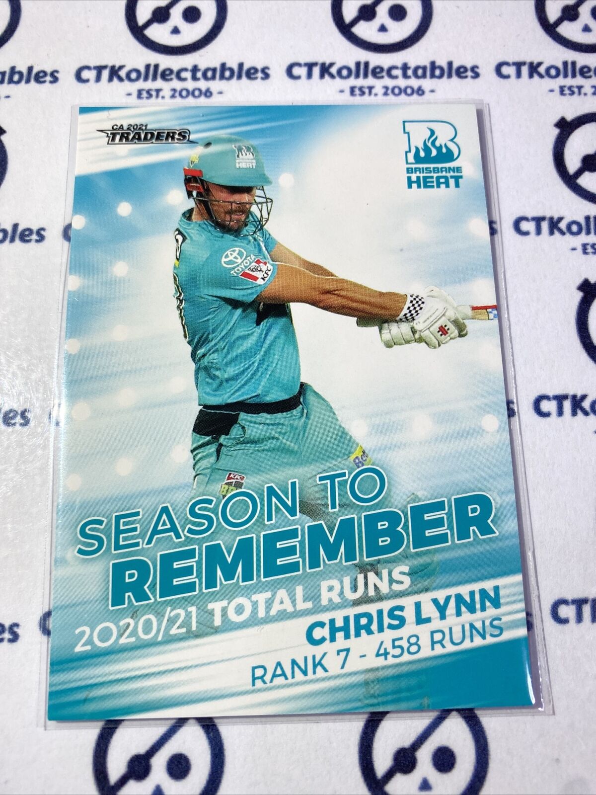 2021/2022 TLA Cricket Traders Season To Remember #STR07/30 Chris Lynn