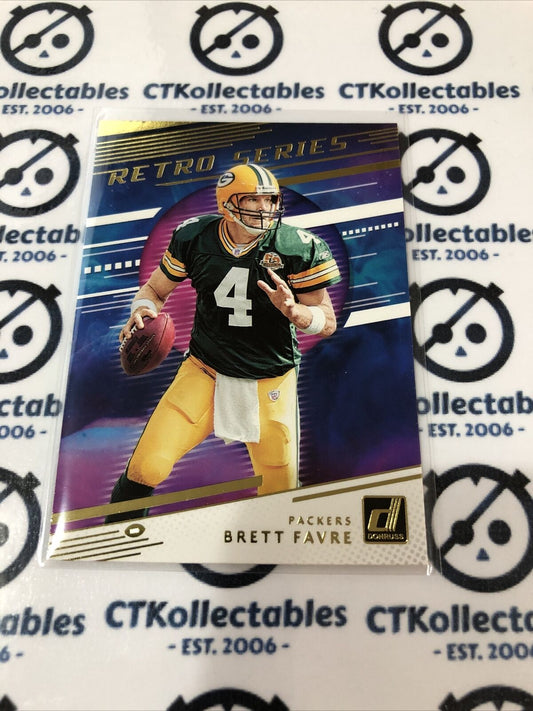 2020 NFL Donruss Retro Series Brett Favre #RS-BF Packers