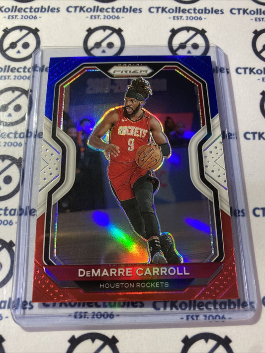 2020-21 NBA Prizm DeMarre Carroll Red White & Blue Prizm #205 Rockets