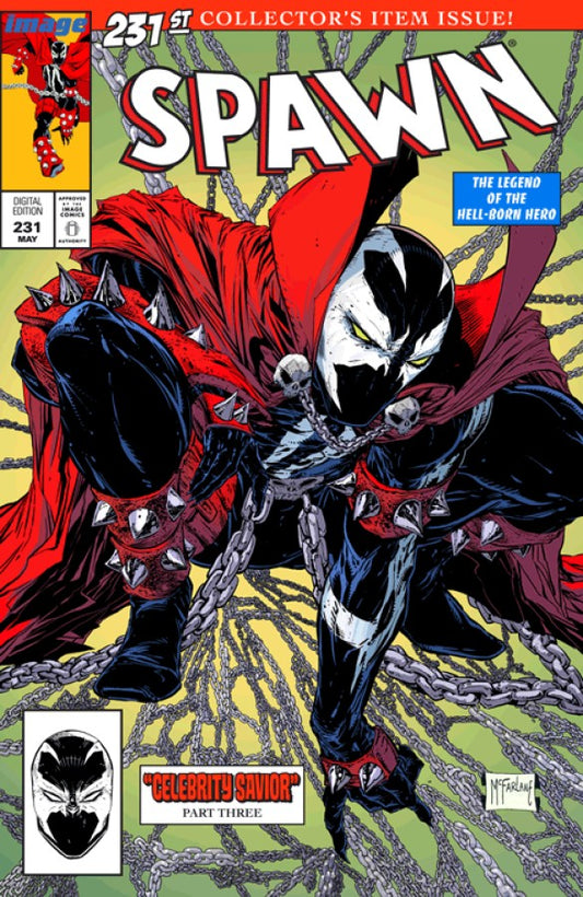 SPAWN # 231 VARIANT EDITION   COVER  HOMAGE  SPIDER-MAN 1 TODD McFARLAND COVER MARVEL COMIC BOOK 2013